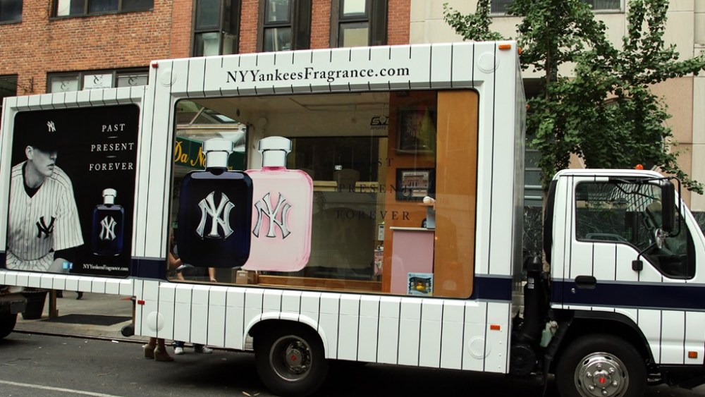 New York Yankees Launch Mobile Fragrance Promotion