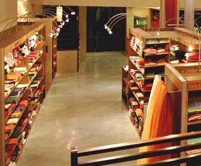 Inside Fabindia.