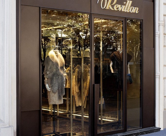 French Furrier Revillon Opening Store Paris