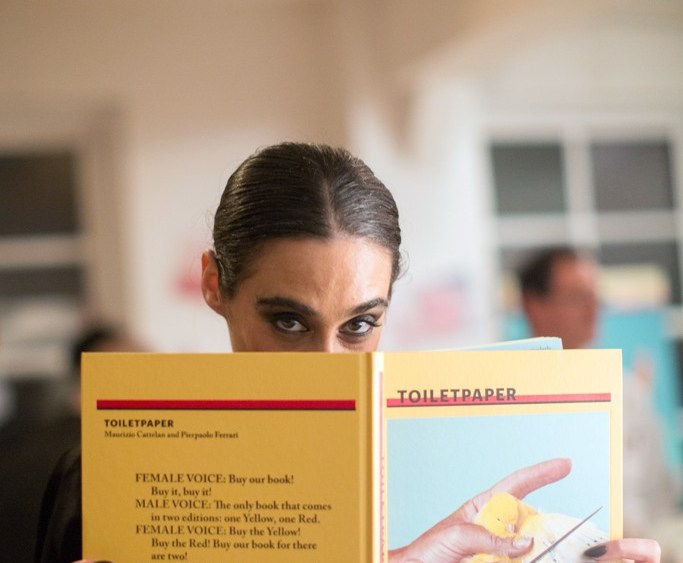 Art World Celebrates 'Toilet Paper'