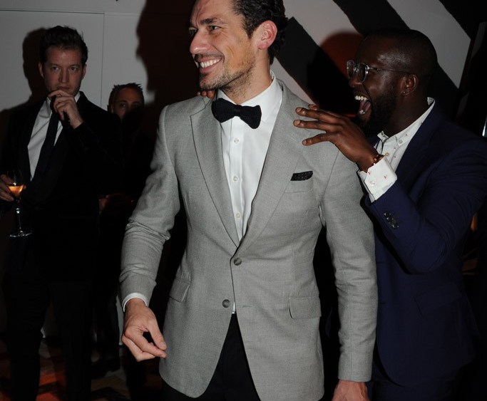London Collections: Men Wraps With Dinner Party