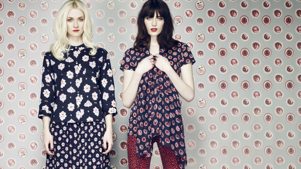 Looks by Celia Birtwell for Uniqlo.
