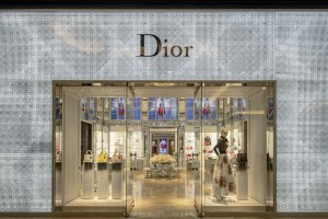 A look inside the Dior store