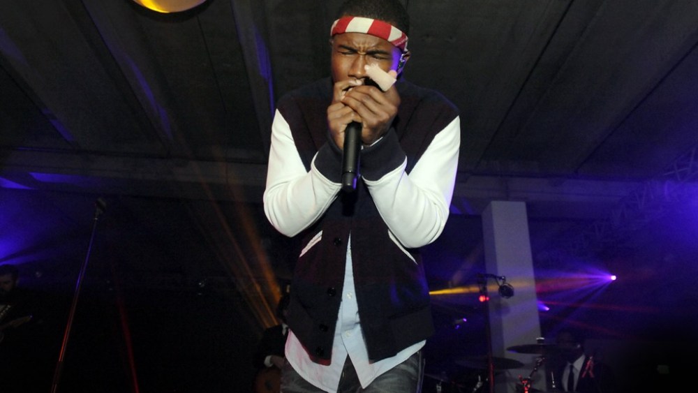 Frank Ocean Plays Levi's Party