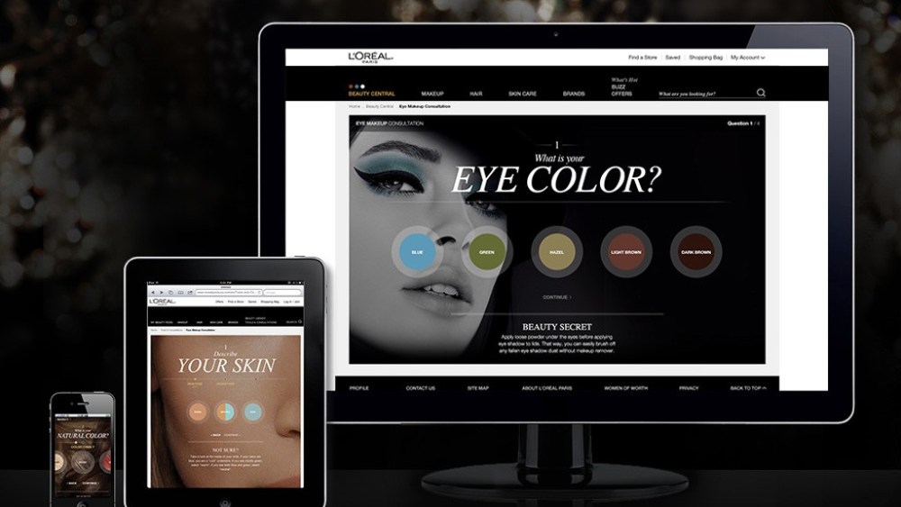 L'Oréal Paris Relaunches Web Site