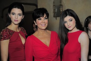 Kendall, Kris and Kylie Jenner