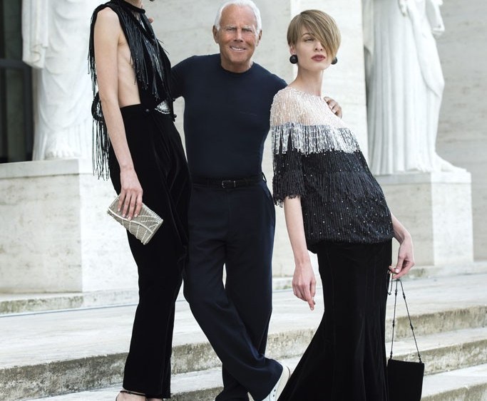 Giorgio Armani Event Celebrates Italy