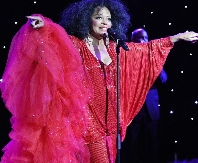 Diana Ross Rocks the Louvre