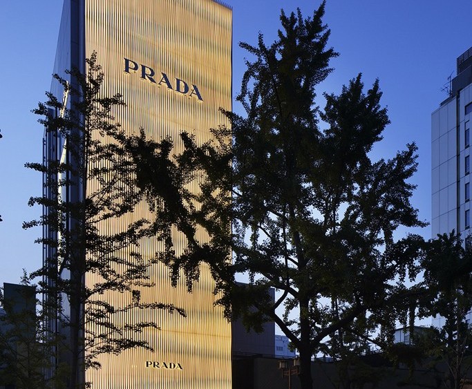 Prada Opens Freestanding Store Osaka