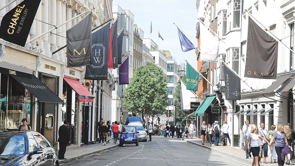 London's Mayfair Seeing Retail Boom