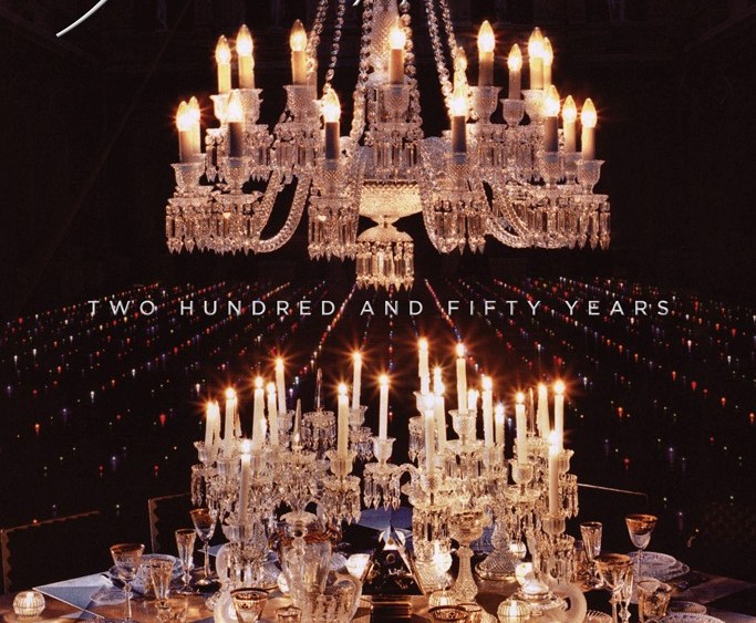 Baccarat Sets 250th Anniversary Book
