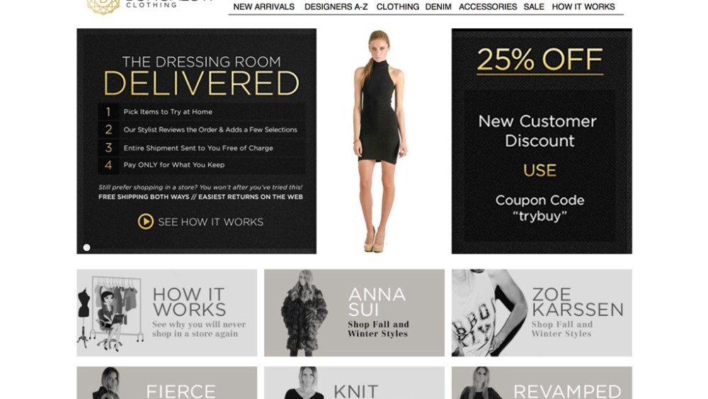 Bungalow Clothing Touts Try--Home