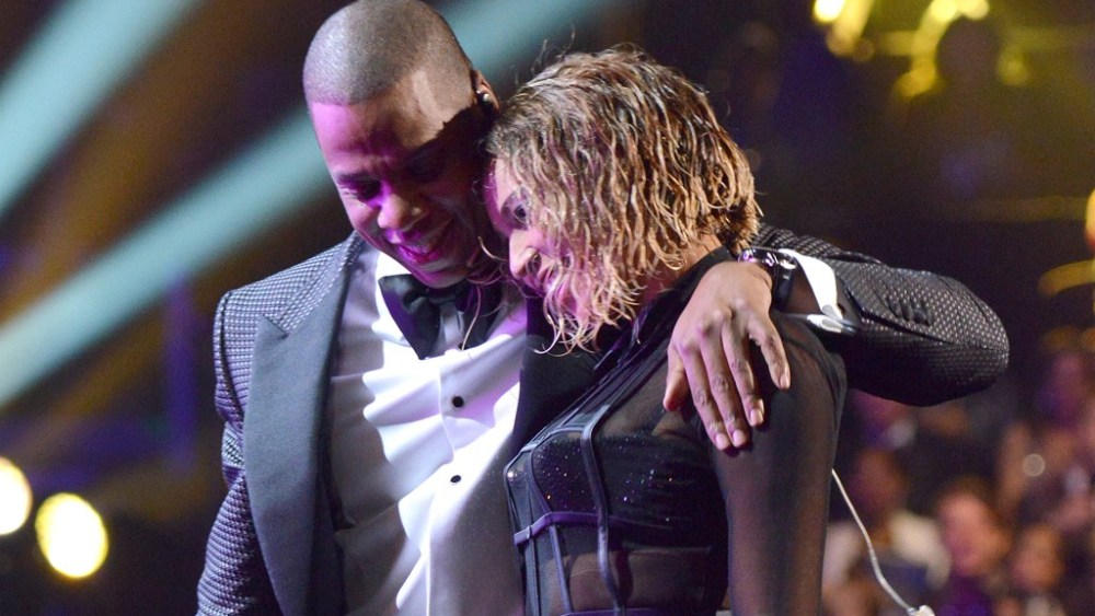 Beyoncé on Performing Onstage in Stuart Weitzman Shoes
