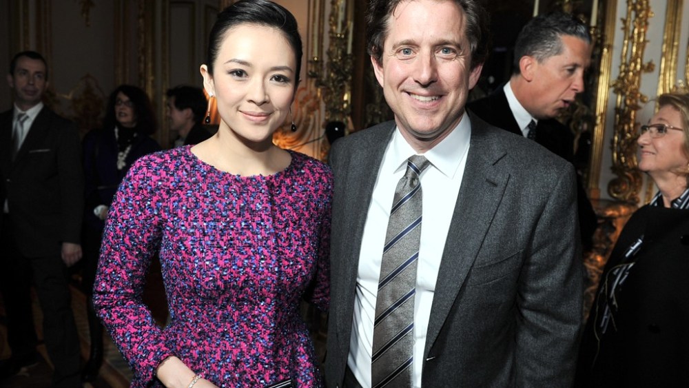 Fashion Crowd Toasts Richard Baker Paris