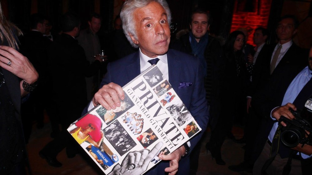 Valentino Gang Toasts Giammetti Book