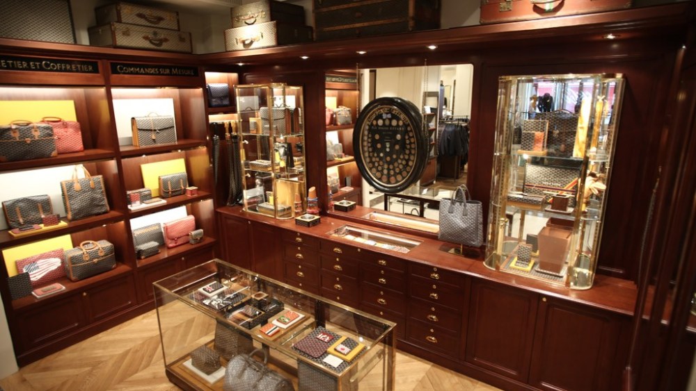 Bergdorf Goodman Adds Goyard Men's Shop
