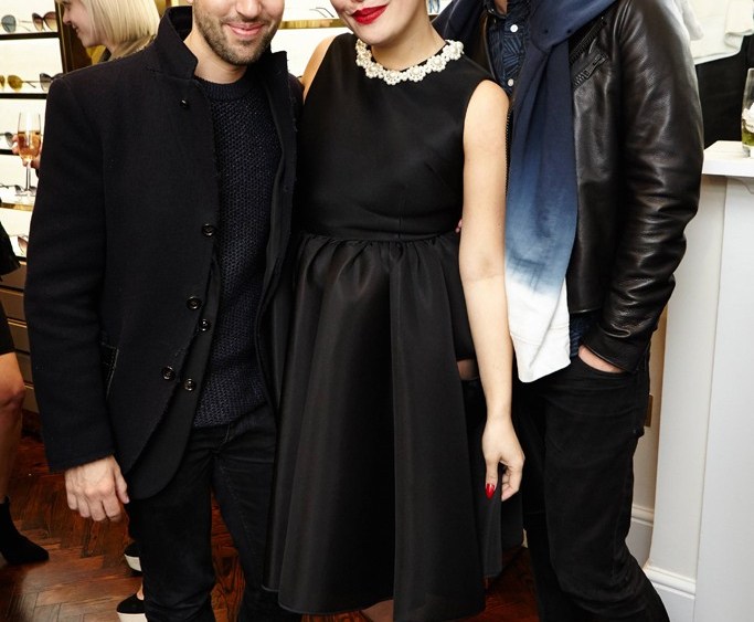 Tracy Sedino, Simon Jablon Fete First London Store