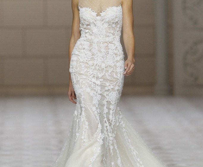 Pronovias Collection Focuses on Fitted Styles