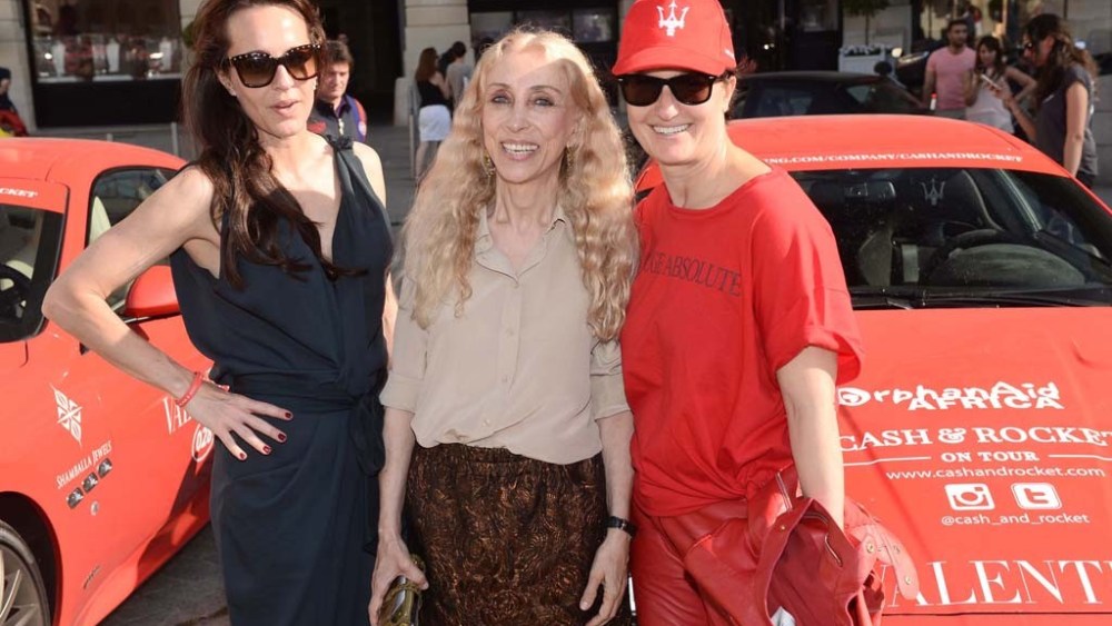 Valentino Revs Up Charity Car Rally