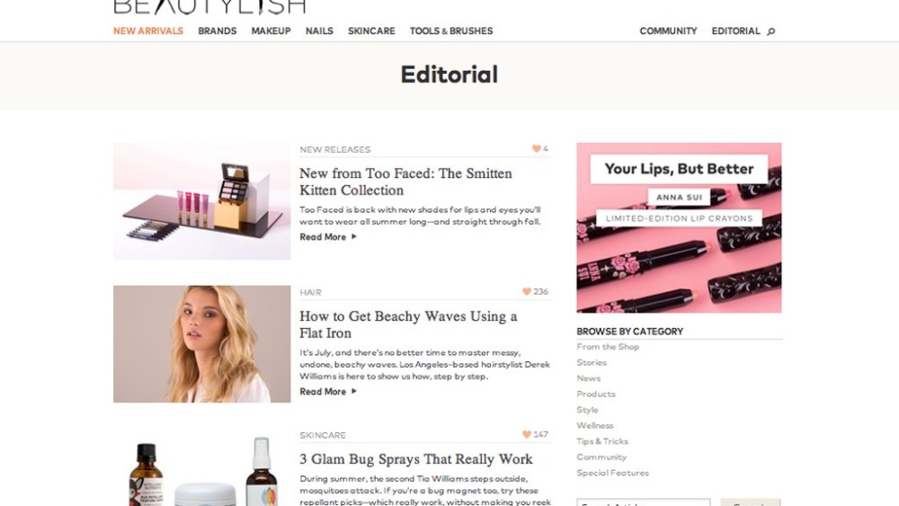 Beautylish Builds Sales Through Social Commerce