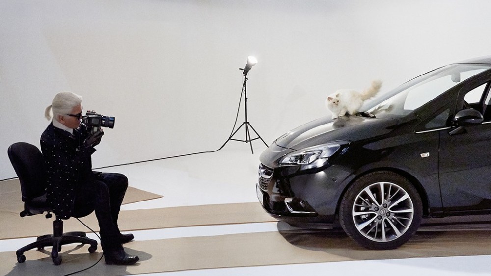 Carmaker Taps Karl Lagerfeld, Choupette