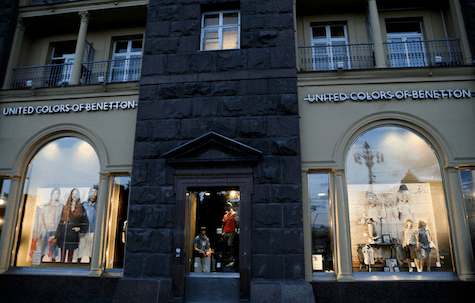 Benetton Expands Russia Despite Economic Unrest