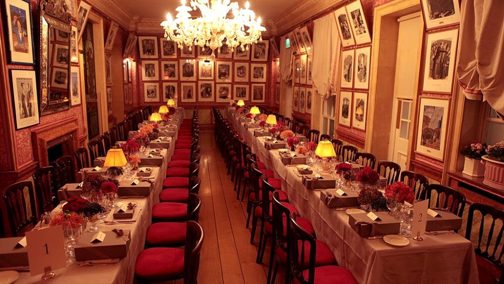 Mulberry Holds Dinner London During Frieze