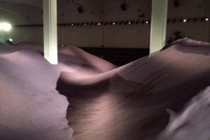 Prada's purple sand dunes.