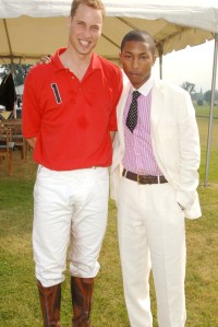 Prince William and Pharrell Williams