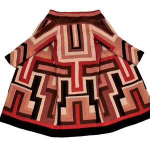 Coat for Gloria Swanson by Sonia Delaunay, circa 1924.