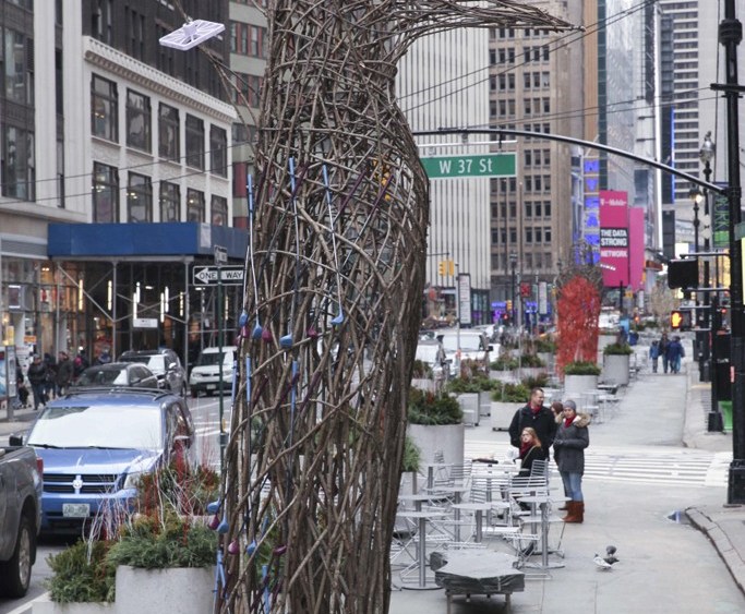 The Garment District Alliance Unveiling Art Installation
