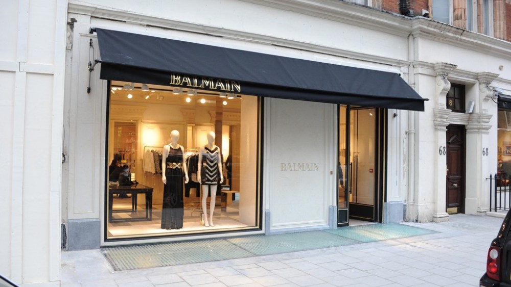 Balmain Unveils London Flagship