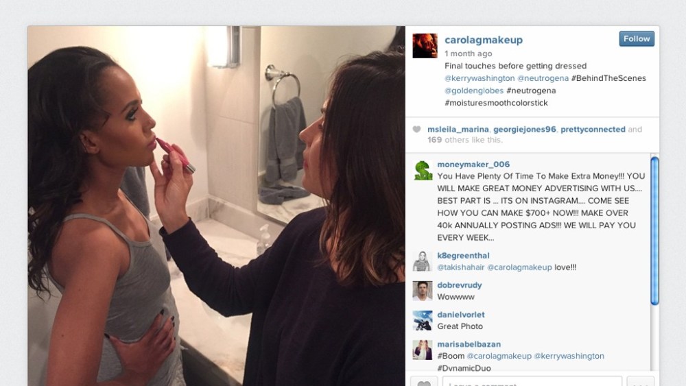 Beauty Builds Oscar Following on Instagram