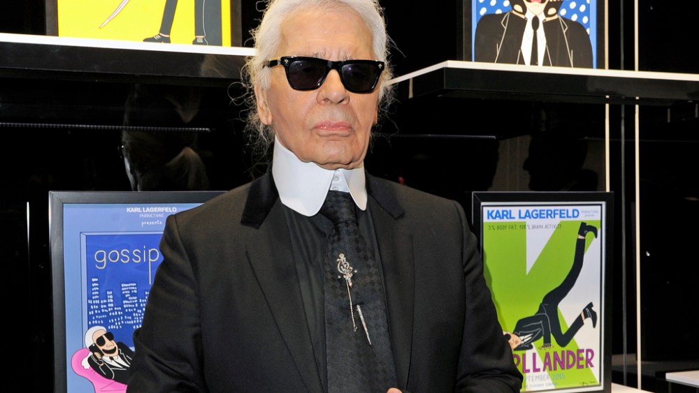 Karl Lagerfeld Blasts Back at Pierre Berge