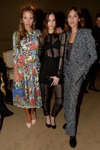 Harley Viera-Newton, Laura Love and Alexa Chung