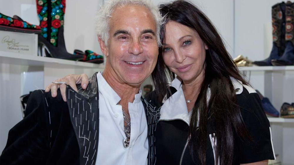 Donald and Lisa Pliner at FN Platform