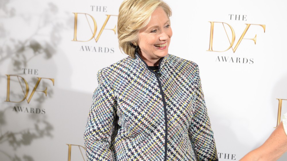 Hillary Clinton Attends DVF Awards
