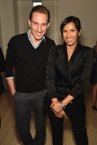 Tucker Gurley and Padma Lakshmi