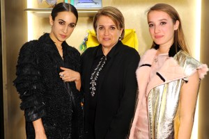 Delfina Delettrez, Silvia Venturini Fendi, Leonetta Luciano Fendi
