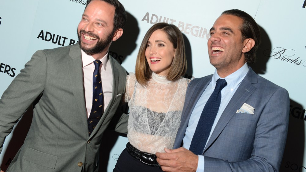 Eye, Adult Beginners, Nick Kroll, Rose Byrne, Bobby Cabbavale