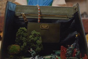Prada, “The Postman Dreams,” Autumn de Wilde, Galleria bag