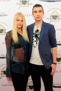 John Varvatos Stuart House Benefit, Rebecca Szulc, Nick Simmons