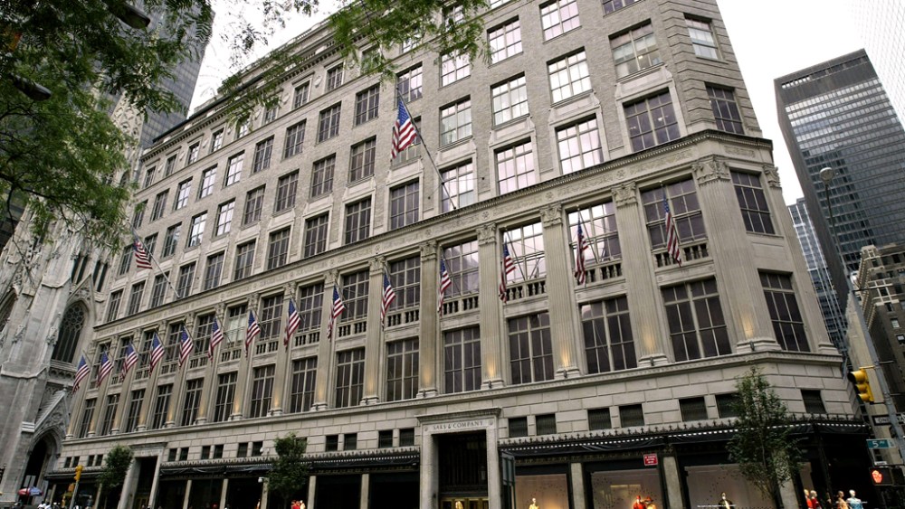 The Saks Fifth Avenue flagship