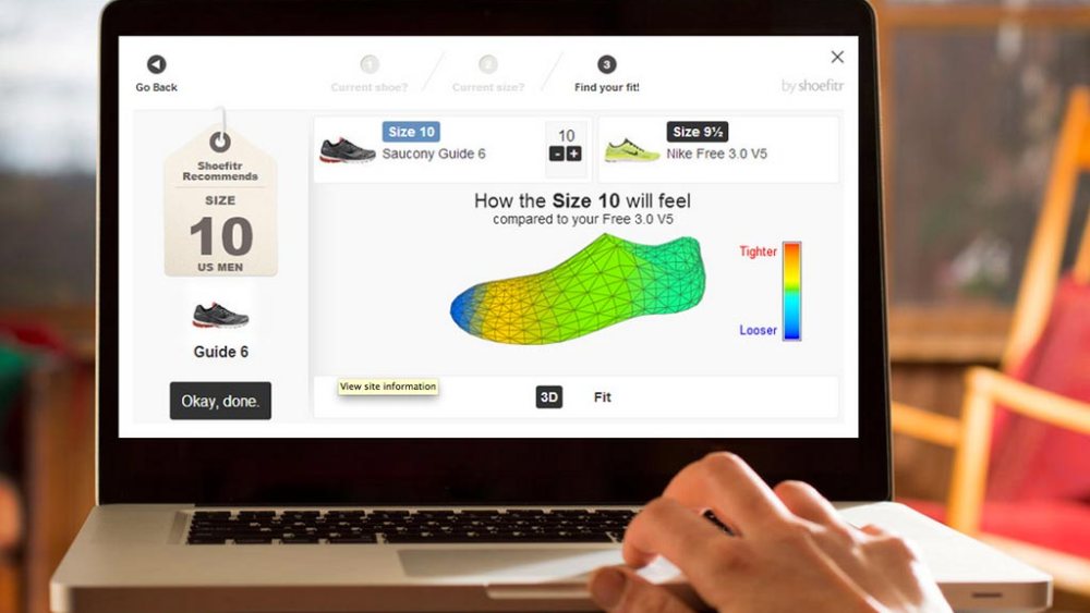 Shoeftr technology
