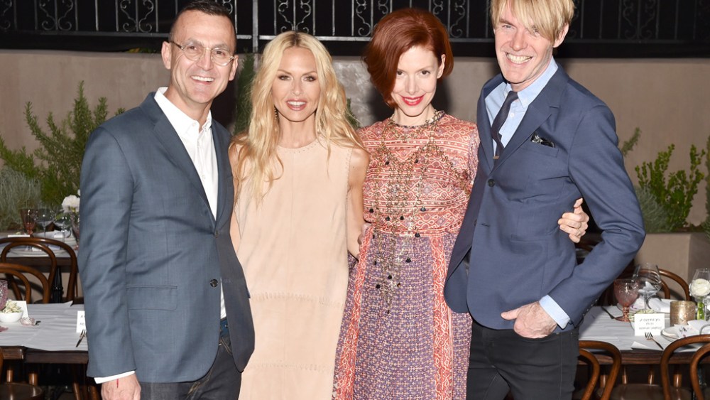 Steven Kolb, Rachel Zoe, Christene Barberich, Ken Downing