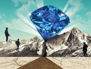 Kashmir sapphires