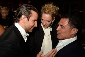 Bradley Cooper, Uma Thurman and André Balazs
