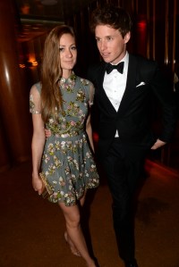 Hannah Bagshawe and Eddie Redmayne