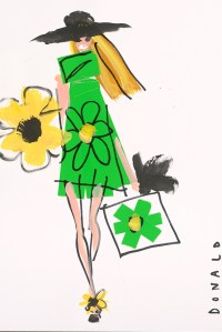 Donald Roberston illustrations Covent Garden's Floral Street