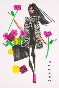 Donald Roberston illustrations Covent Garden's Floral Street